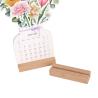 Buy cheap Wood Base Wooden Menu Holder Table Card Holder Postcard Photo Picture Display Stand for Desk Home Party Office Decoration from wholesalers