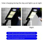 High Bright 500LM 3000mAH Led Solar Powered Street Lamp IP65