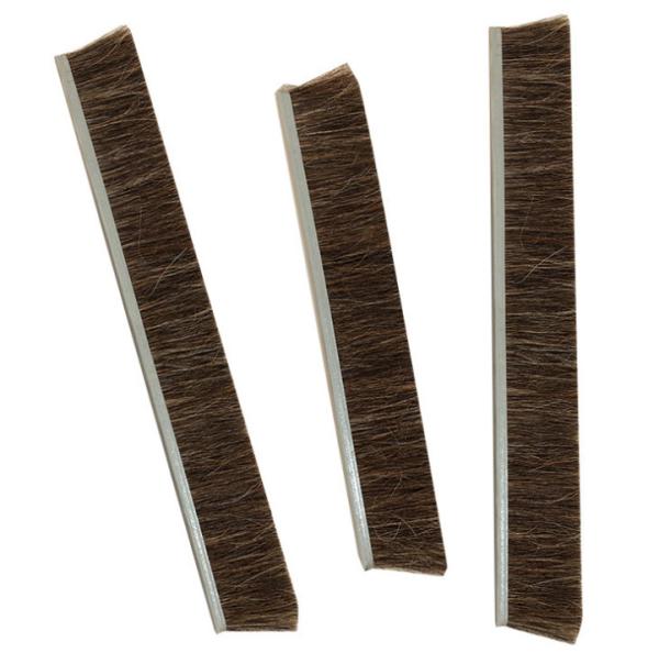Buy cheap Airflow Sealing Aluminum Horse Hair Metal Channel Strip Brushes from wholesalers