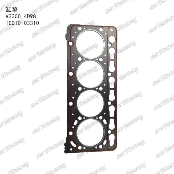 Buy cheap V3300 4D98 Cylinder Head Gasket Graphite 1C010-03310 Suitable For Kubota Engine from wholesalers