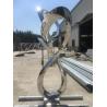 Buy cheap Garden Outdoor Metal Sculpture Metal Abstract Style For Square Decoration from wholesalers