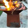 Buy cheap Outdoor Weather Proof Steel BBQ Grill Heavy Duty CORTEN Metal from wholesalers