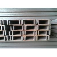 Buy cheap Hollow Stainless Steel C Channel , Stainless Steel Channel Sections U Shaped product