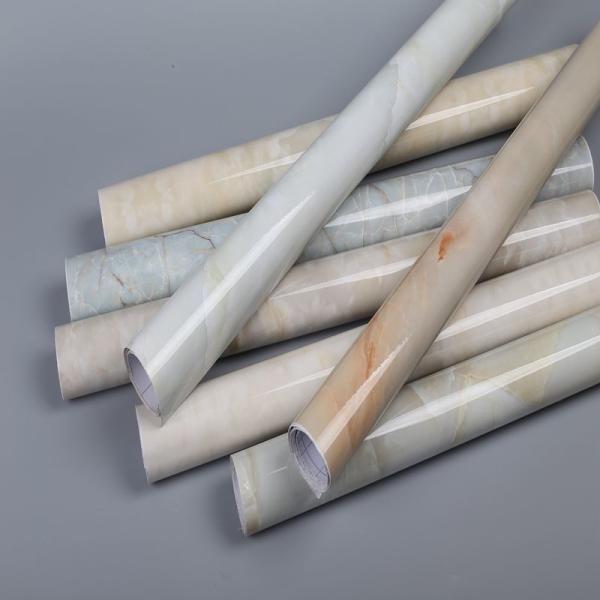 Anti-Static Waterproof Marble Wallpaper for Kitchen Counter Top Contact Paper in