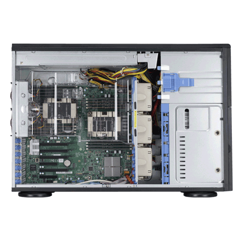 SuperMicro SYS-7049P-TRT Intel 5220R CPU and 1600Gb PM1735 HHHL SSD for Speed Network