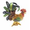 Buy cheap Pretty Cock metal jewelry box Rooster enamel treasure trinket box from wholesalers
