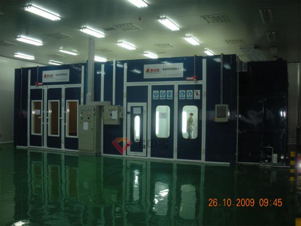 Customized Industrial Baking Spray Booth For Train / Aircraft Parts Paint Line
