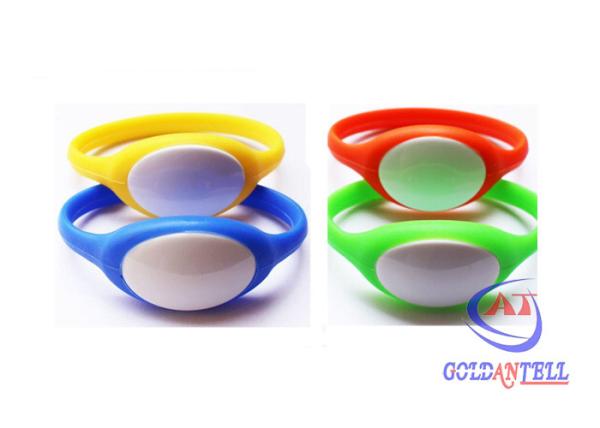 Buy cheap 125khz 13.56mhz Rfid Wristband Silicone Bracelet NFC TAG Waterproof Smart RFID from wholesalers
