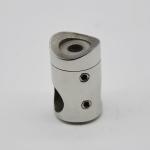 Intermidiate Post Connector to tube for railling, Satin or Mirror finishing,