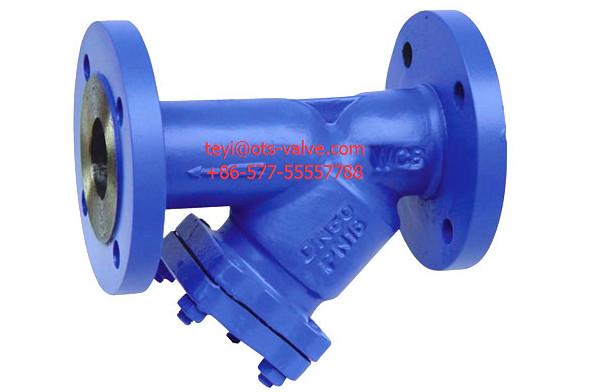 Buy cheap Cast Iron Flanged 2 Y Type Strainers DIN Standard With SS Screen from wholesalers