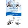 Buy cheap Medical Products Operating Room Lights / 2 Pcs Led Lights For Operation Theatre from wholesalers
