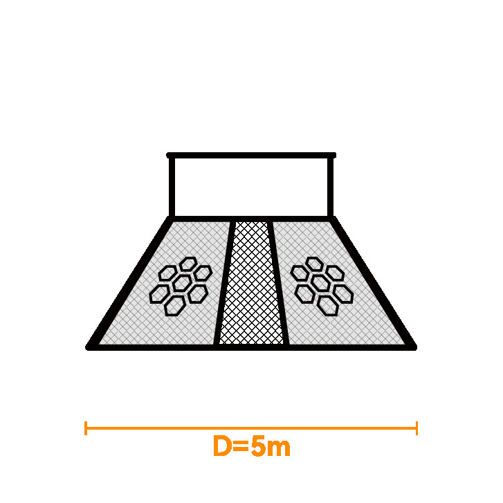 Kids Multi-Color Indoor Outdoor Climbing Net with Balls