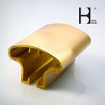 C3604 Durable Brass Staircase Railing Profiles for Hotel Hand Rails Brass