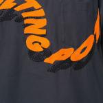 Professional OEM Stylish Mens T Shirts , 3D Embroidery T Shirt Breathable