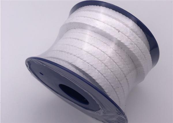 Buy cheap Valve Seal PTFE Injection Ptfe Rope Packing / Ptfe Braided Packing White Color from wholesalers