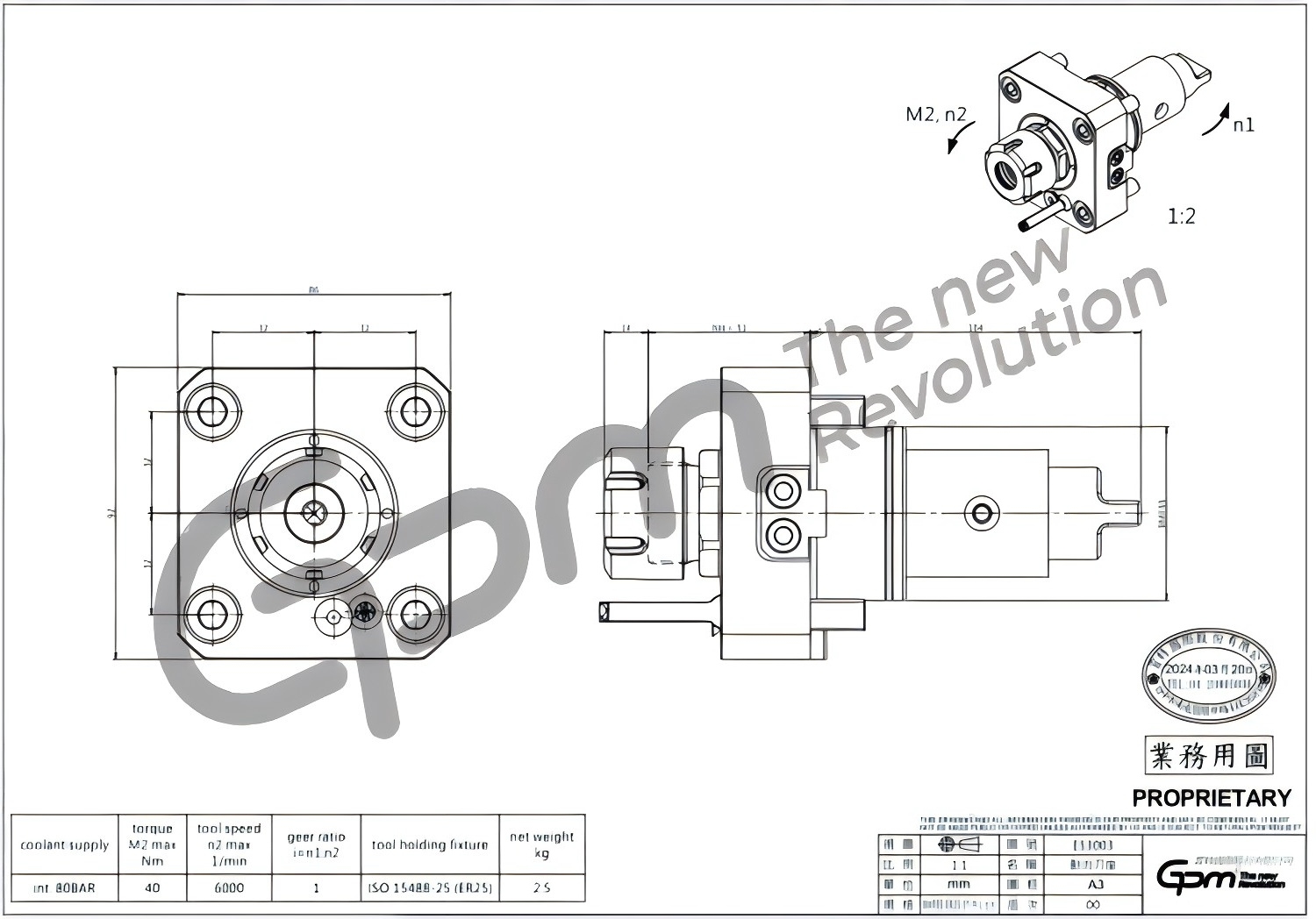 Cnc Lathe Bmt65 Driven Tool Holders Lathe Live Tooling Holders For Machinery Repair Shops