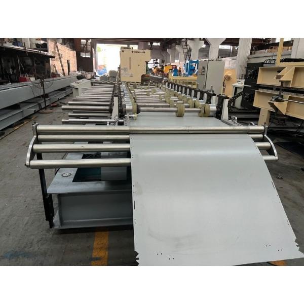 Buy cheap 0.3mm Color Coated Rack Roll Forming Machine Coil Aluminum Auto 1000mm Box Cover from wholesalers