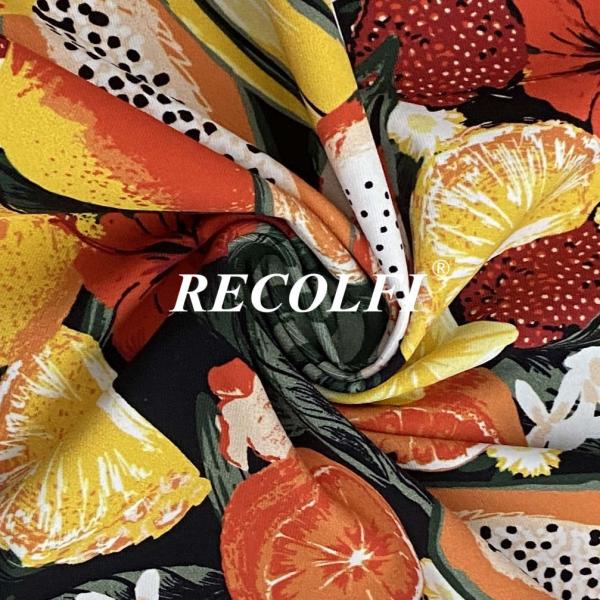 Buy cheap Recycled Nylon Activewear Knit Fabric Seamless Digital Printing Athletic Wear from wholesalers