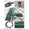 Buy cheap Heat Treated Security Chain Link Fence Pvc Coated OEM / ODM Available from wholesalers