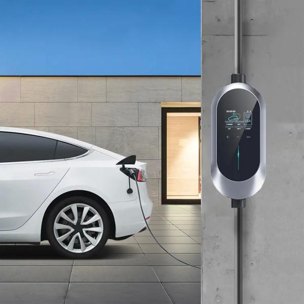 Buy cheap SAE J1772 Type 1 7kw EU Single Gun Portable Electric Vehicle Charger from wholesalers
