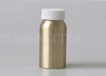 120ml Gold Natural Silver CRC Screw Cap Aluminum Tablet Bottle