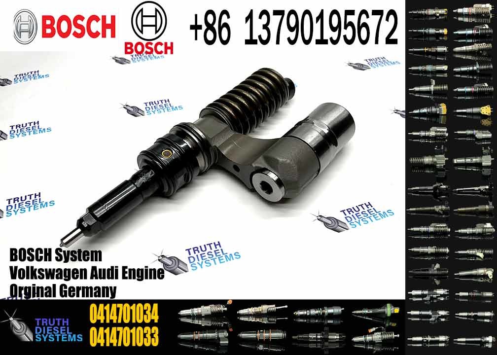 Diesel Engine Fuel Injector 0414701033 Common Rail Injector 0414701034 Auto Parts Injector 16650-00Z11