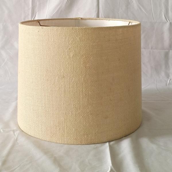 Buy cheap Buff Fabric Linen Pendant Light Shades 240*200MM Easy Fit from wholesalers
