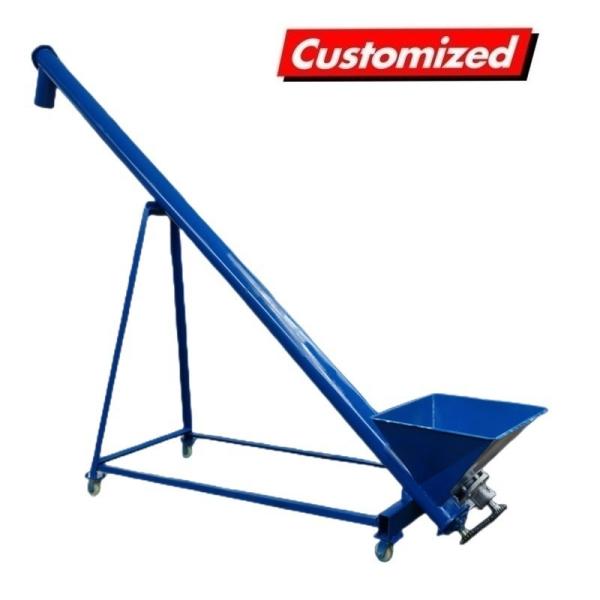 Buy cheap US Currency Inclined Mobile Spiral Elevator U Type Concrete Screw Auger Conveyor from wholesalers