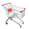 Buy cheap Medium Duty Supermarket Accessories Green Hand Push Shopping Basket 75 Liter from wholesalers