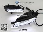 Volkswagen VW Polo DRL LED Daytime driving Lights Car front daylight