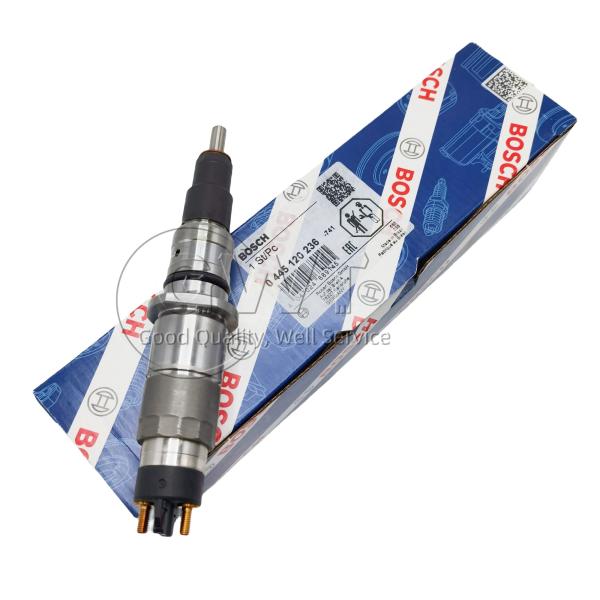 Buy cheap New original genuine Diesel fuel injectors 0445120231 common rail injector 0986435597 0986435700 for Komatsu 0 445 120 231 from wholesalers