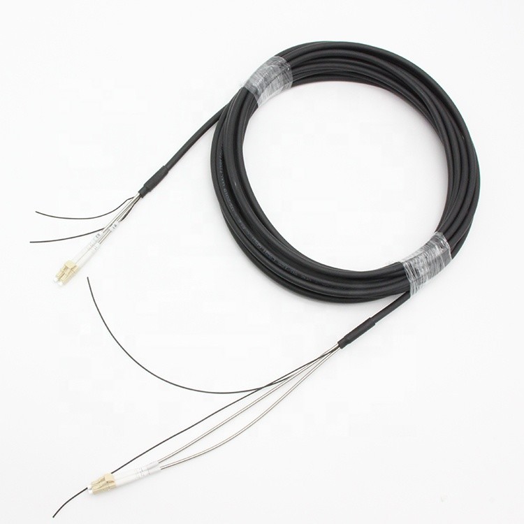 FTTA Base Station CPRI Fiber Optic Drop Cable 4 Core GJYFJH LSZH Jacket SM/MM/OM3/OM4