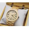 Buy cheap Fashion 3ATM Or Splash Bamboo Wrist Watch Handmade 100% Wood Strap from wholesalers