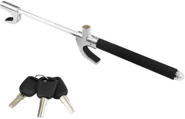 Buy cheap Auto Adjustable Car Steering Wheel Lock Vehicle Van SUV Aluminum Alloy from wholesalers