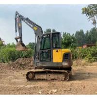 Buy cheap Mini Used Volvo EC55 EC60 Tracked Excavator For Heavy Duty Work product