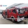 Buy cheap 4000L Water Tank Dongfeng Duolicar 4x2 Fire Pumper Truck from wholesalers