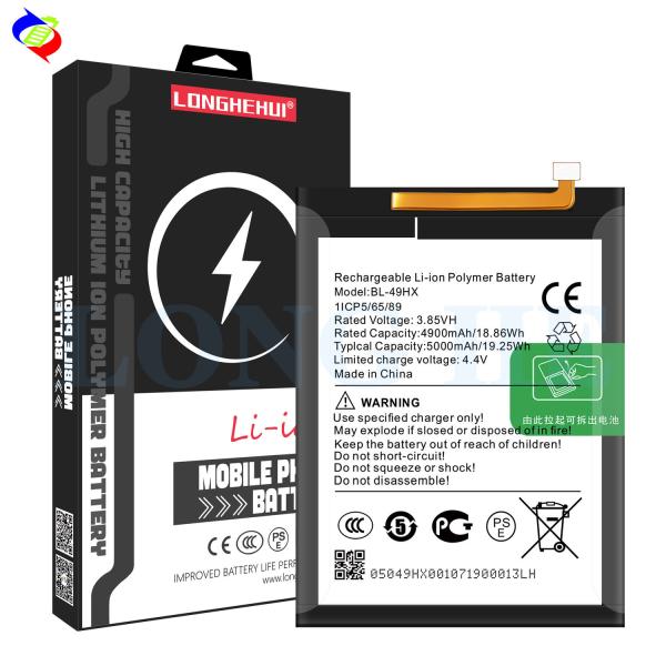 Buy cheap BL-49HX 100% Original Lithium Polymer Battery for Infinix Hot 20 5G/X666 Mobile Phone from wholesalers