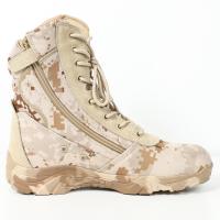Buy cheap Desert Camouflage Military Combat Boots With Zipper 38-45 Desert Military Boots product