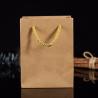 Buy cheap Brown Shopping Paper Craft Bags With Handles Eco Friendly Material from wholesalers
