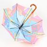 Buy cheap Wood J Handle Curved Handle Umbrella Dog Design Print Black Metal Frames / Shaft from wholesalers