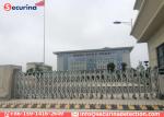 Stainless Steel Traffic Spike Barrier , Secure Tire Killer Anti Collision