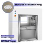 Customized Clean Room Pass Box UV Pass Box OEM / ODM Acceptable M-RCDC600F
