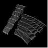 Buy cheap Food Grade Stainless Steel Standard Ladder Enrober Metal Conveyor Belt For Food Industry from wholesalers