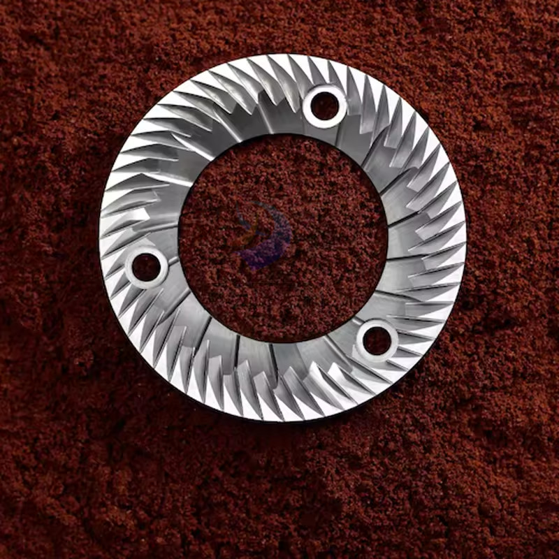 SUS420 Material Coffee Burrs Grinder Blades Ground White Coffee Beans
