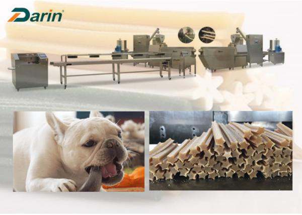 Buy cheap Stainless Steel 100KW Pet Chews Production Line For Dogs' Teeth from wholesalers