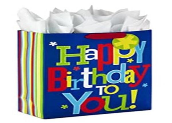 Buy cheap 100% Recycled Vellum Kids Birthday Bag from wholesalers