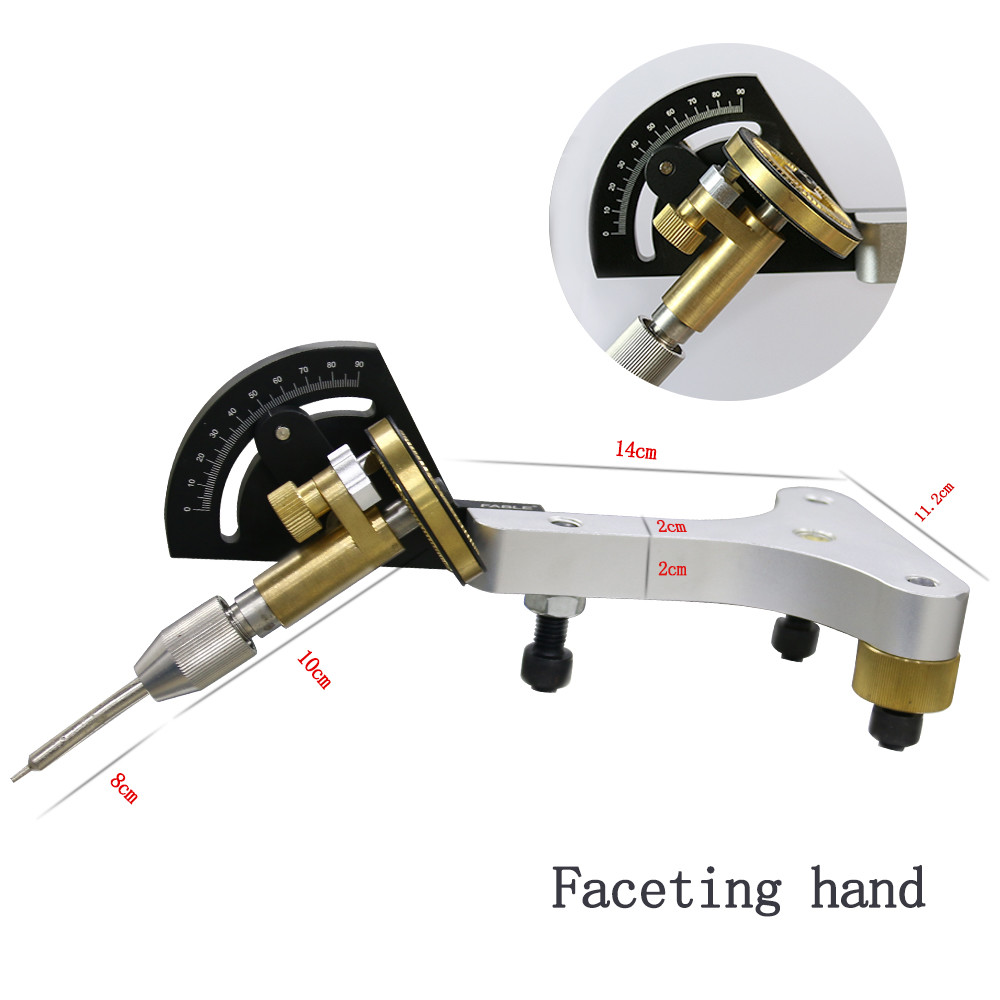170-180W Motor Tool Accessories Gem Lapidary Machine FJM-2014 AC220V 50-60Hz