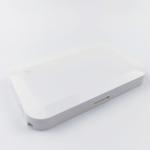 White/Gray FC APC Plastic Fiber Optic Faceplate Socket Panel for Indoor FTTH