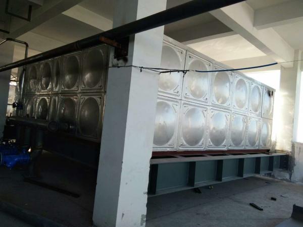 Buy cheap 100m3 SS304 Square Stainless Steel Tank Water Storage 5000l from wholesalers