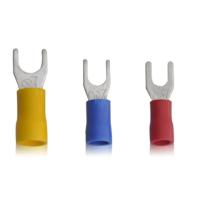 Buy cheap Tin Plating Pure Copper UL RNB 80-10 Fork Crimp Terminal 0.5mm2 1.6mm2 product